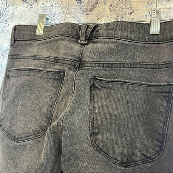 Democracy “Ab” Solution Black Button Front Jeans Size 6 - Picture 5 of 9